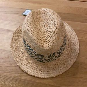 Straw fedora